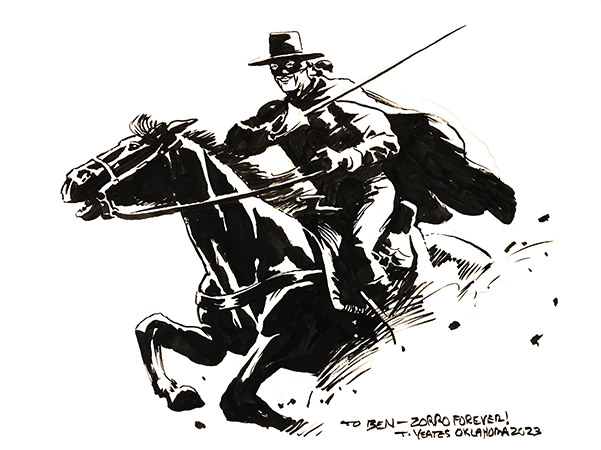 Drawing Zorro